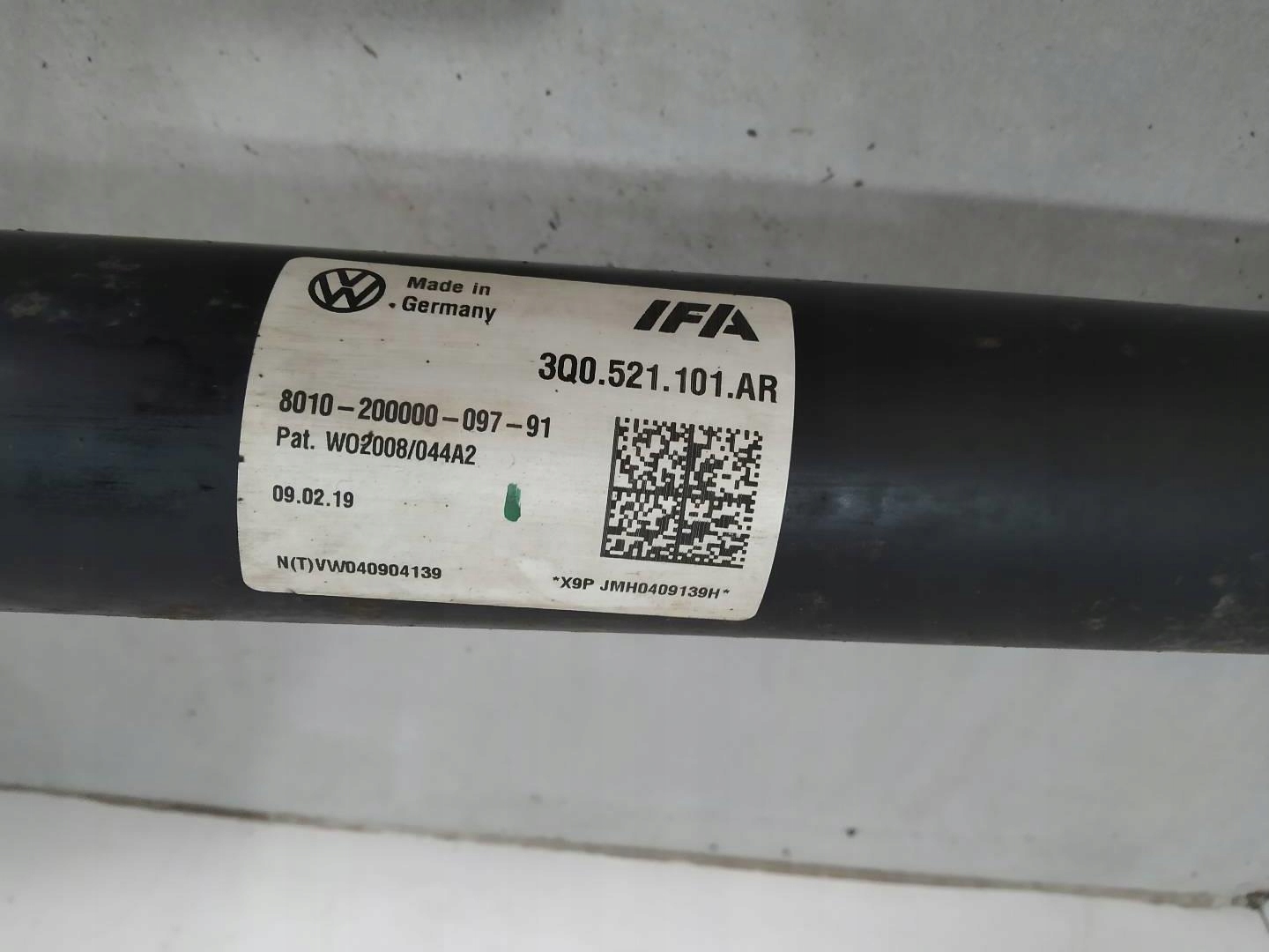 cardan 3Q0.521.101.AR Skoda Superb III (2015-)