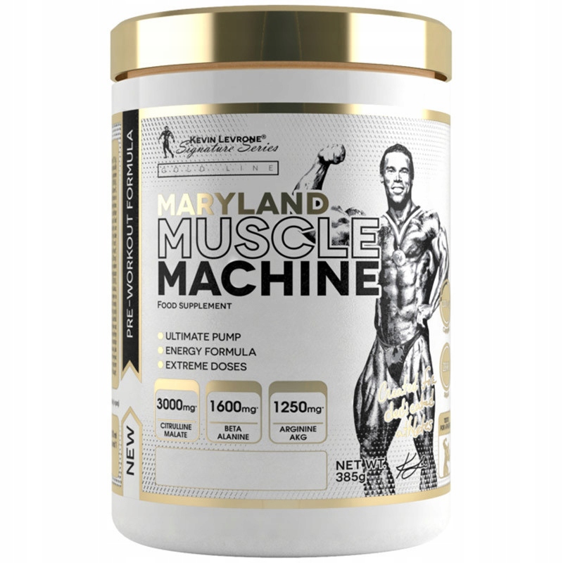 Kevin Levrone Maryland Muscle Machine 385g Výkonná Pumpa Výkonnost Motivace