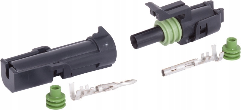 

Złącze Weather Pack Wtyk+gniazdo 1 Pin
