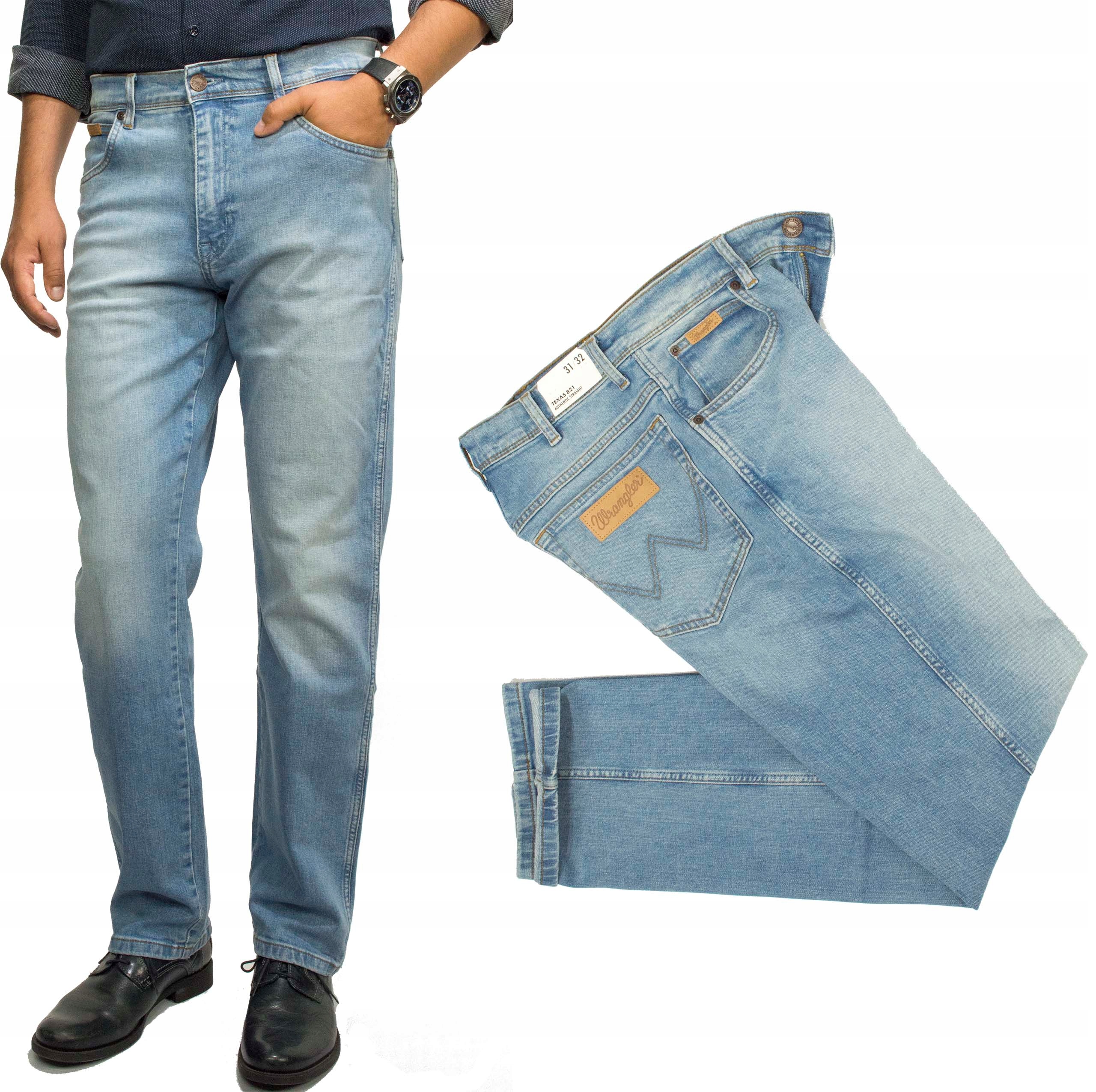 Wrangler Texas Clever pánské džíny jednoduché klasické W38 L32