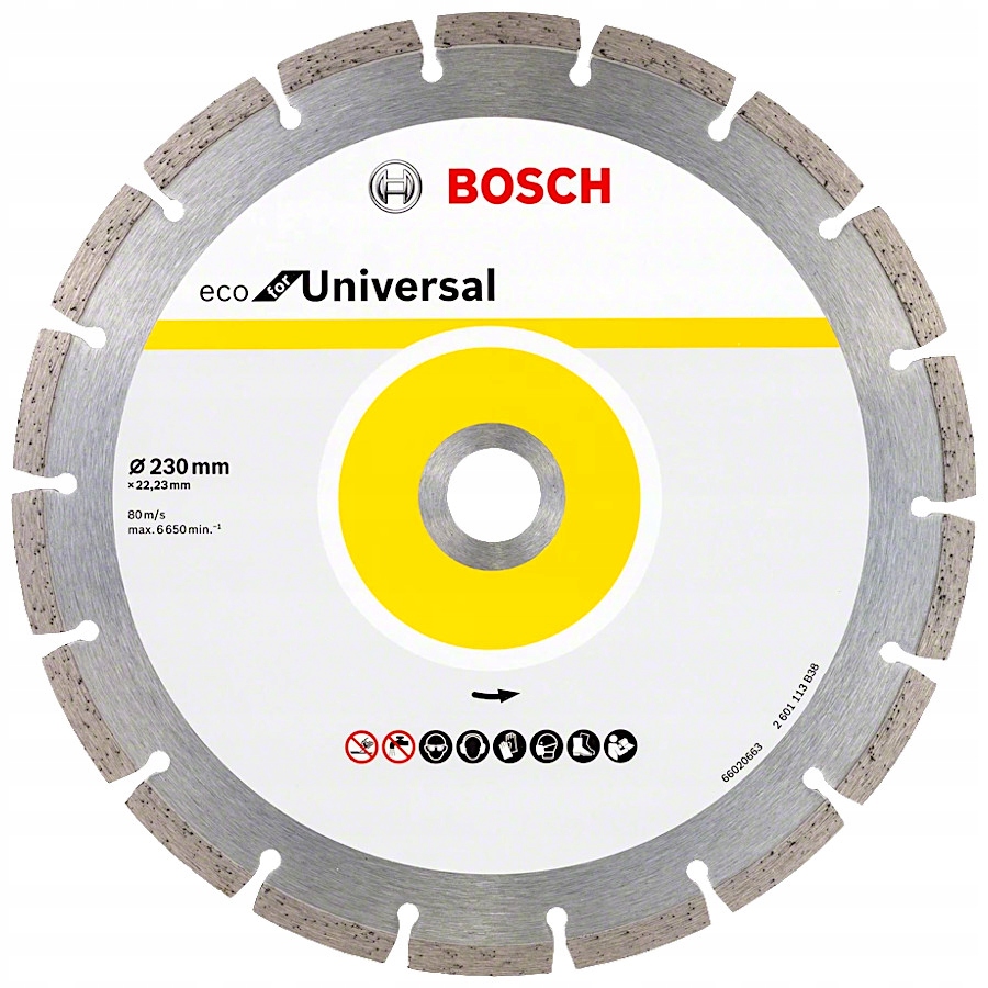 

Bosch Tarcza diamentowa 230x22.23mm beton cegła