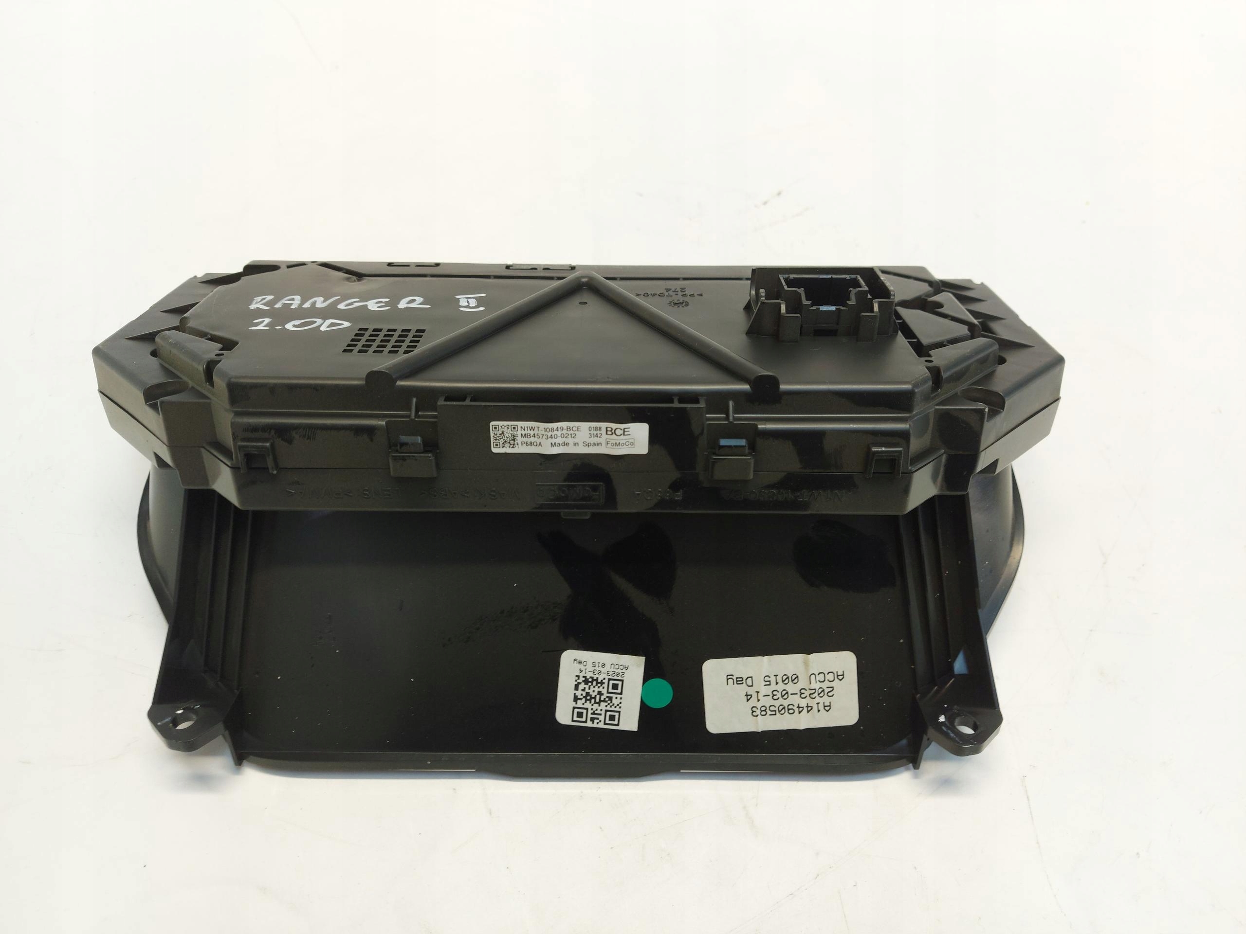 Ford Ranger VI 6 2024 dials display UK ANGLIK n1wt10849-bce