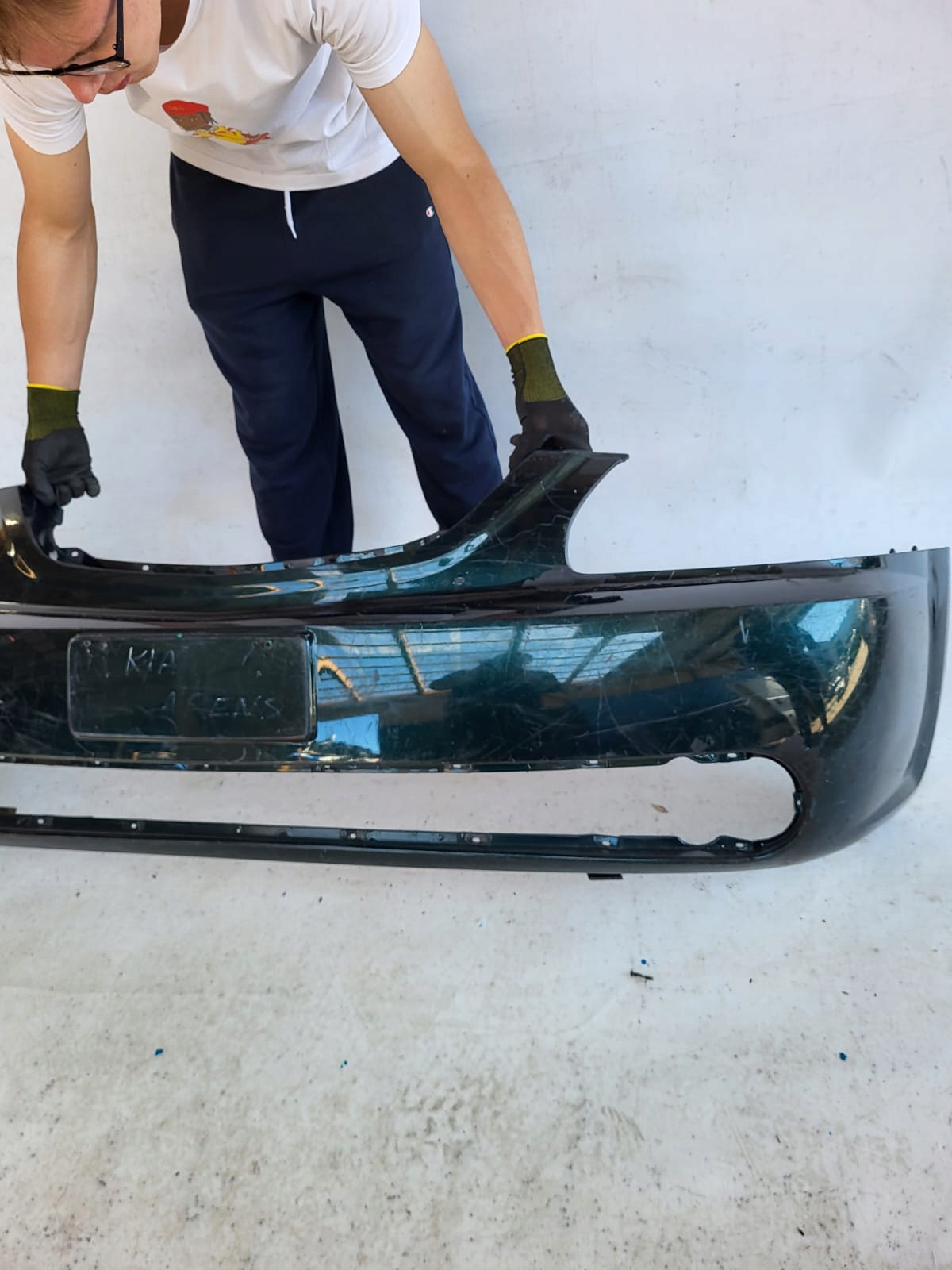 KIA CARENS II 02-06 bumper front front 0K2FA50031