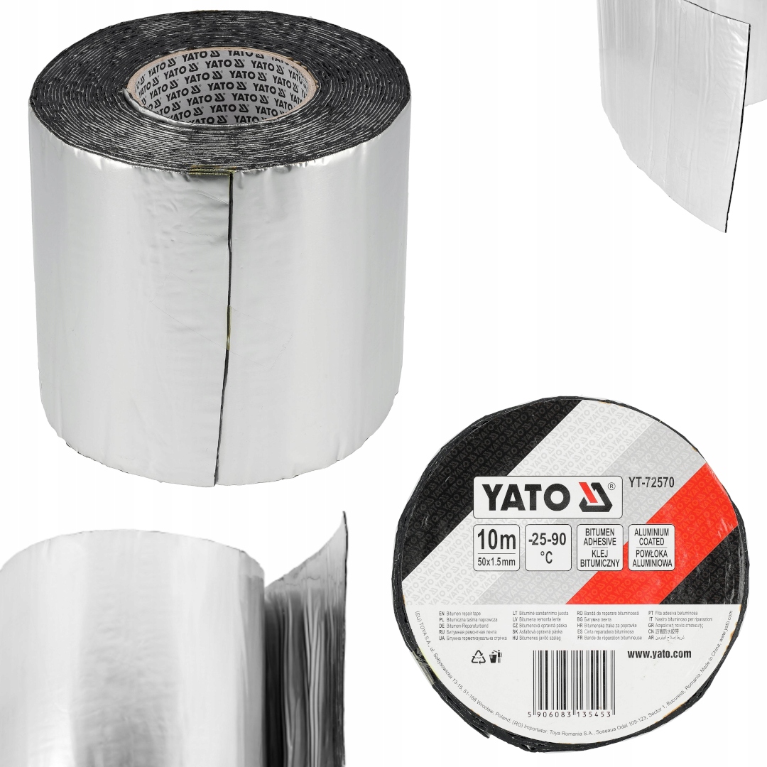 Bitumenová Opravná Páska 300 MM X 10 M Yato YT-72574