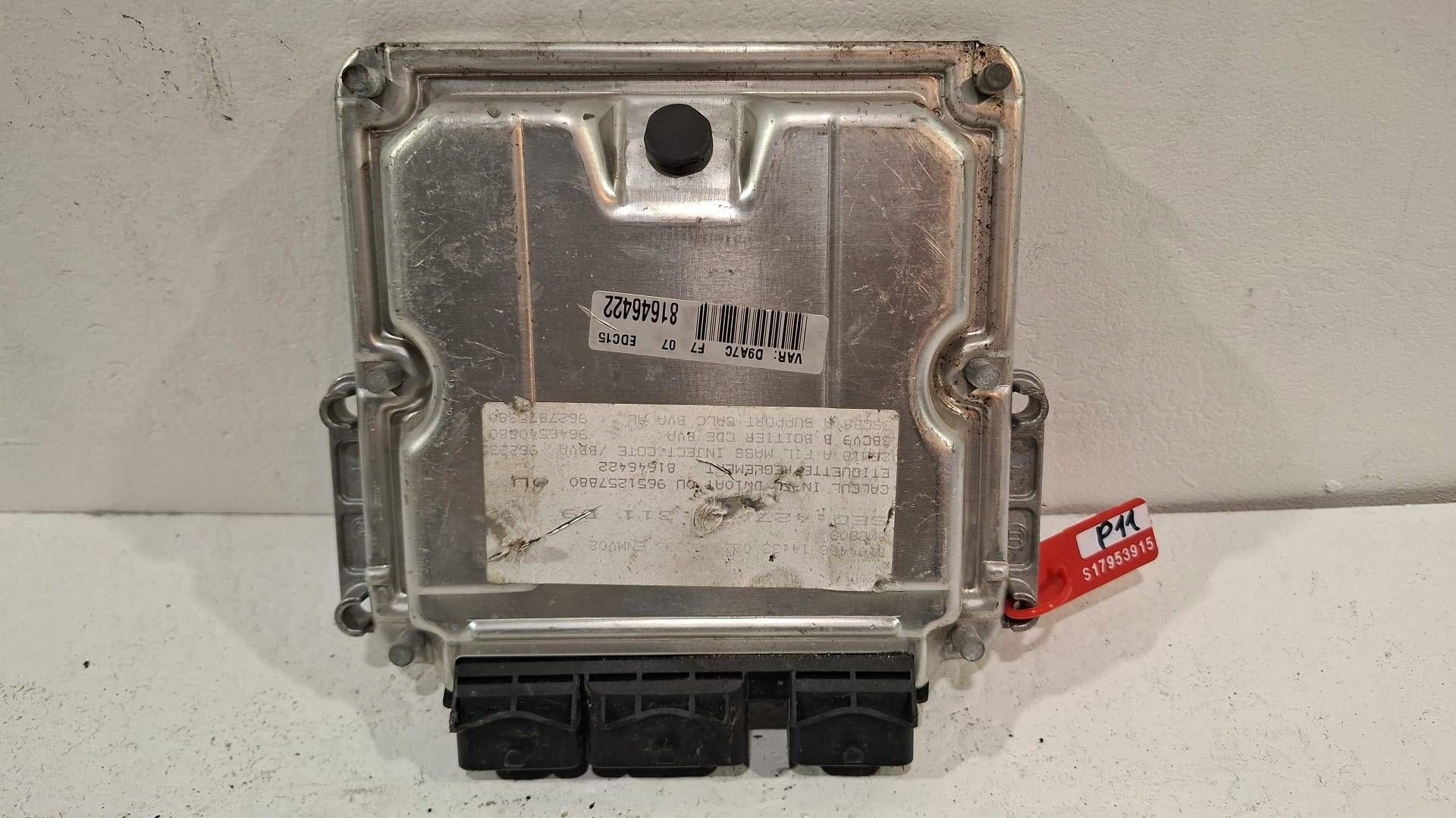 control unit of the engine computer 0281011480 Citroen Peugeot 2.0 HDI