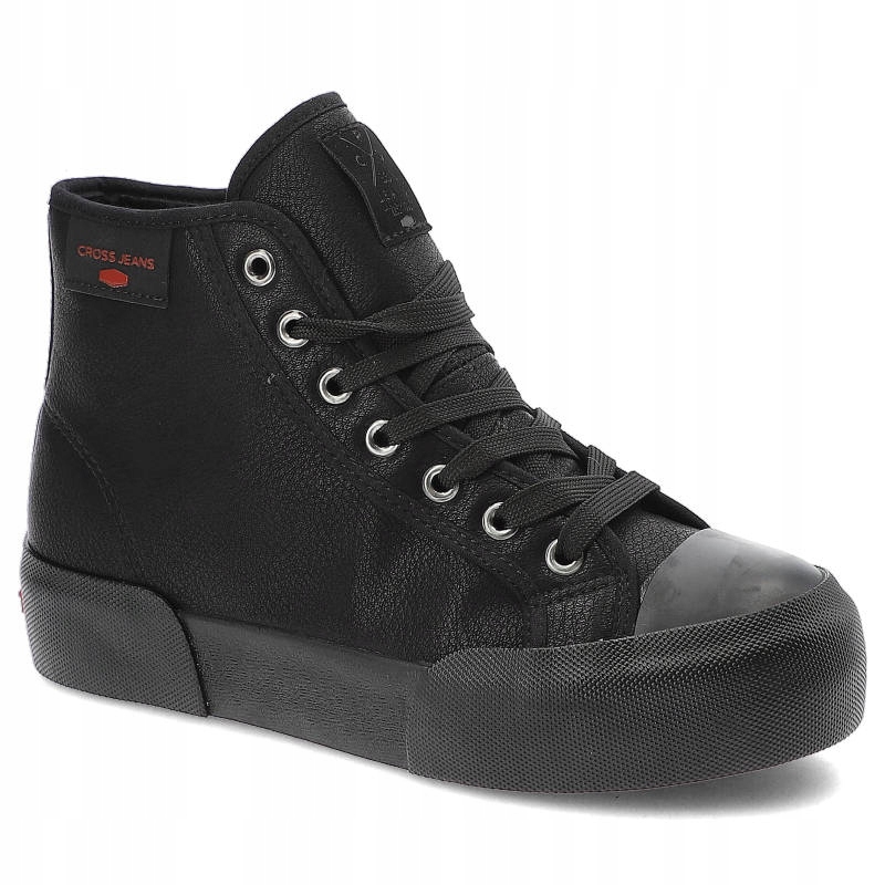 Černé tenisky Cross Jeans zateplené boty