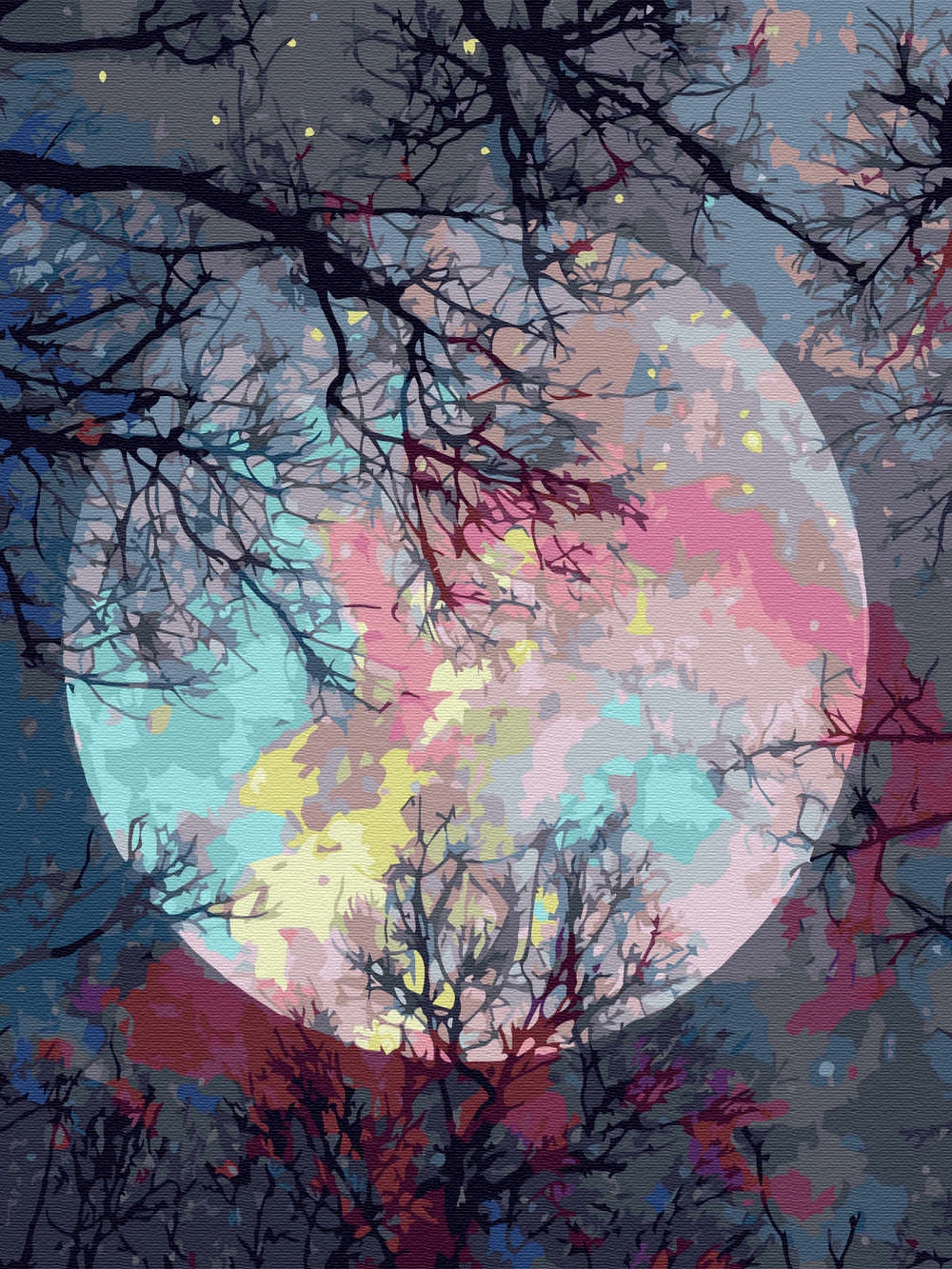 Gyémánt Hímzés Diamond Painting Gyémánt Mozaik Gyerekeknek 5D Szett