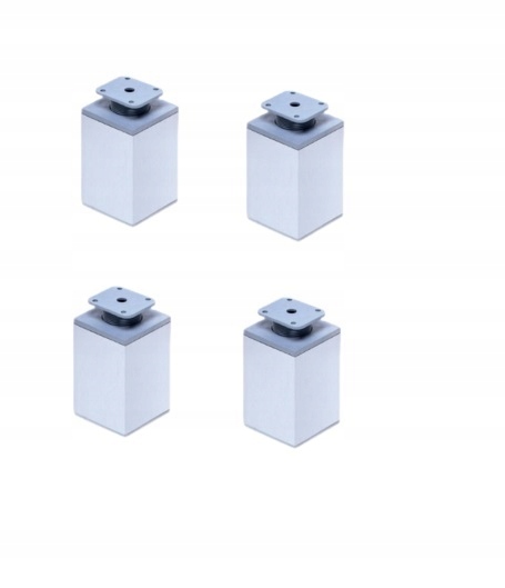 

Nóżka Noga Stopka Meblowa Aluminium H-100 60X60