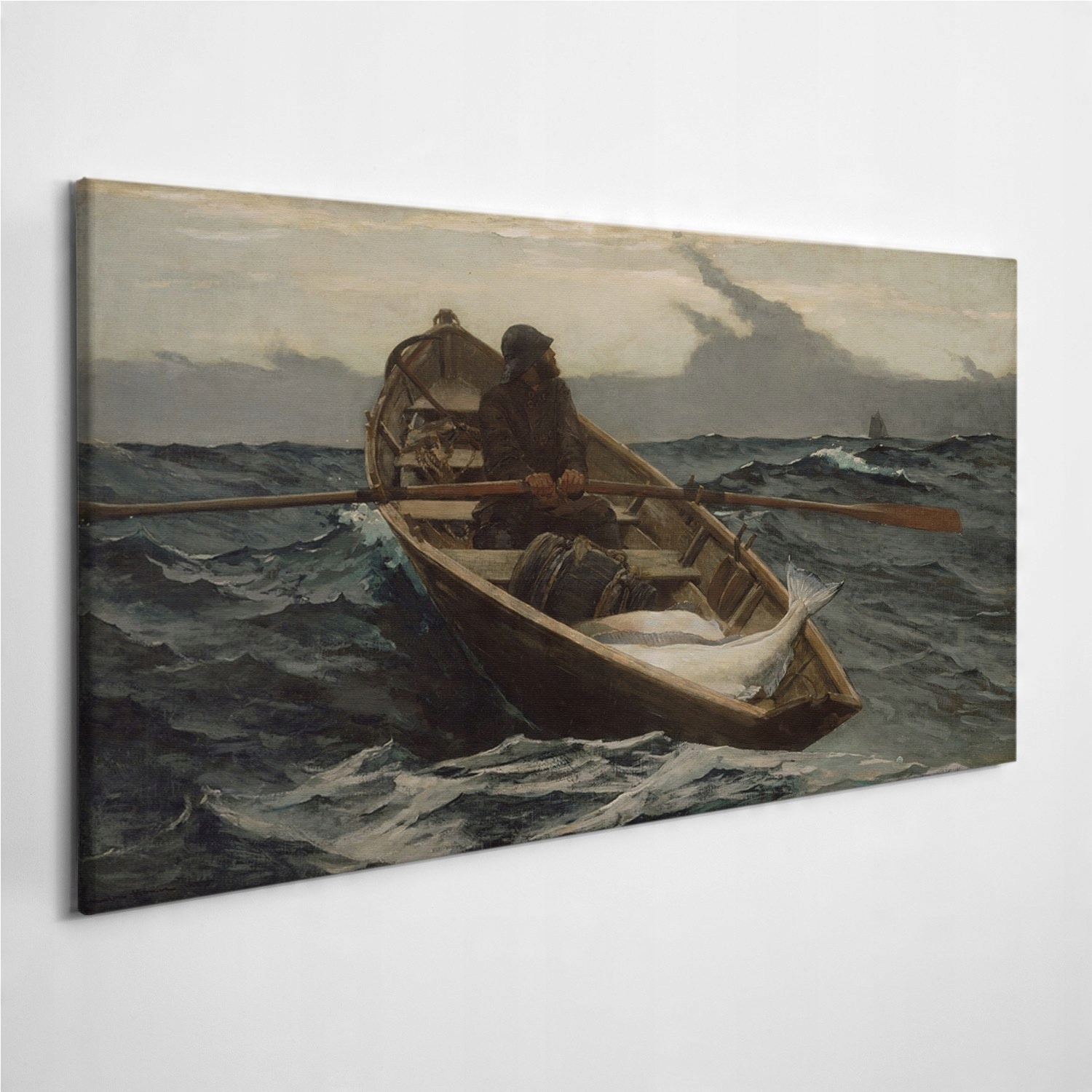 

Foto-obraz na ścianę Winslow Homer Rybak 120x60 cm