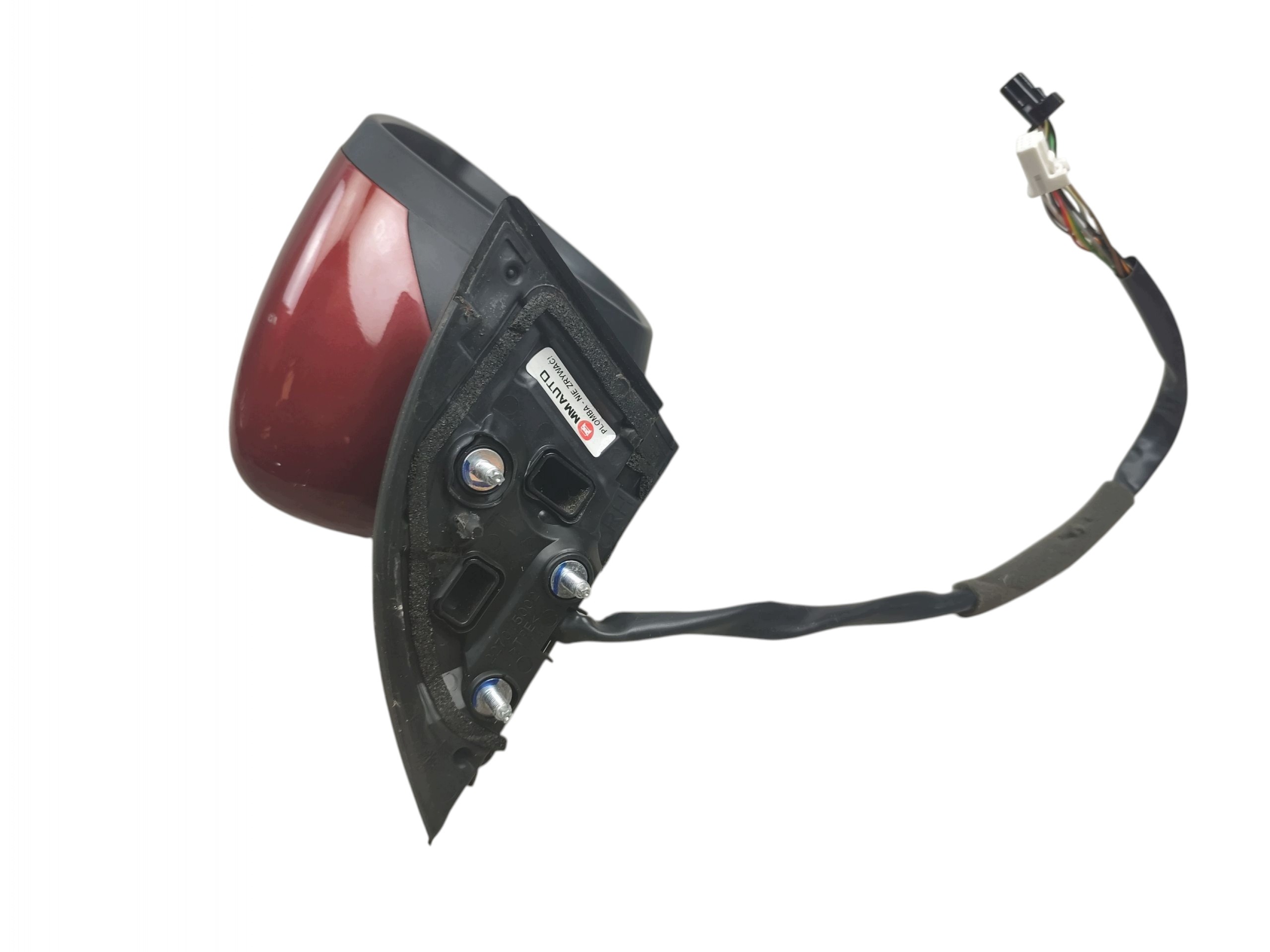 mirror right NISSAN LEAF II ZE1 2017-2025 8+6 14 PIN UK code LAKIERU NAJ G