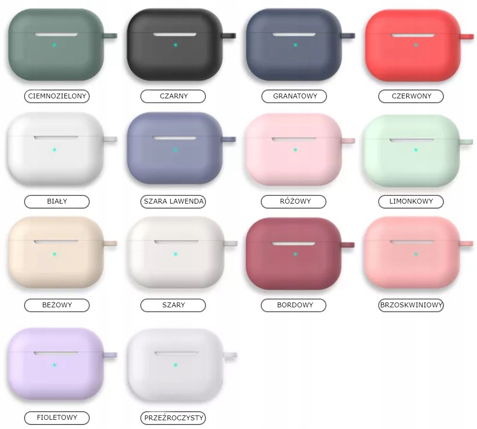 ETUI SILIKONOWE PREMIUM CASE APPLE AIRPODS PRO Kolekcja PREMIUM SLIM FIT PRO
