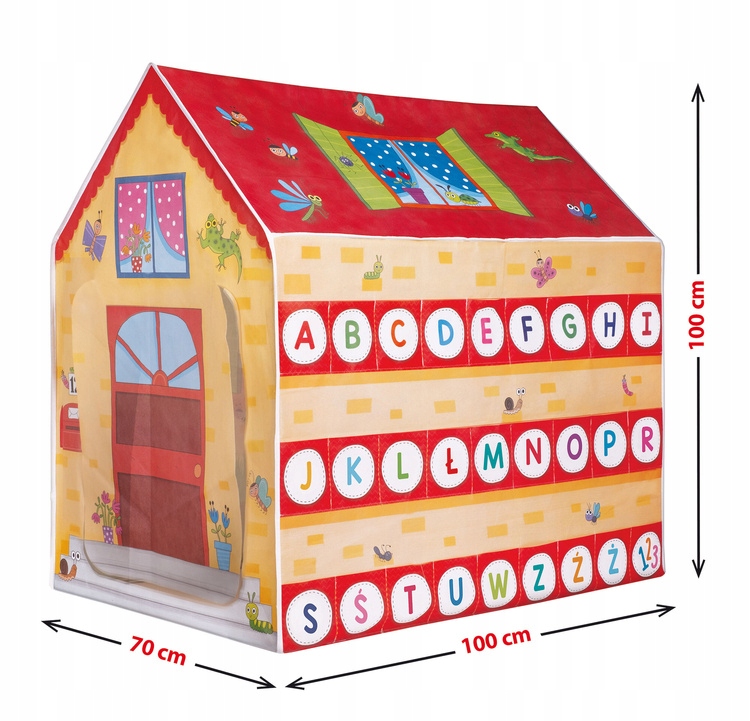 LISCIANI Domek Zabaw Montessori 304-PL88782 Namiot Rodzaj nauka czytania