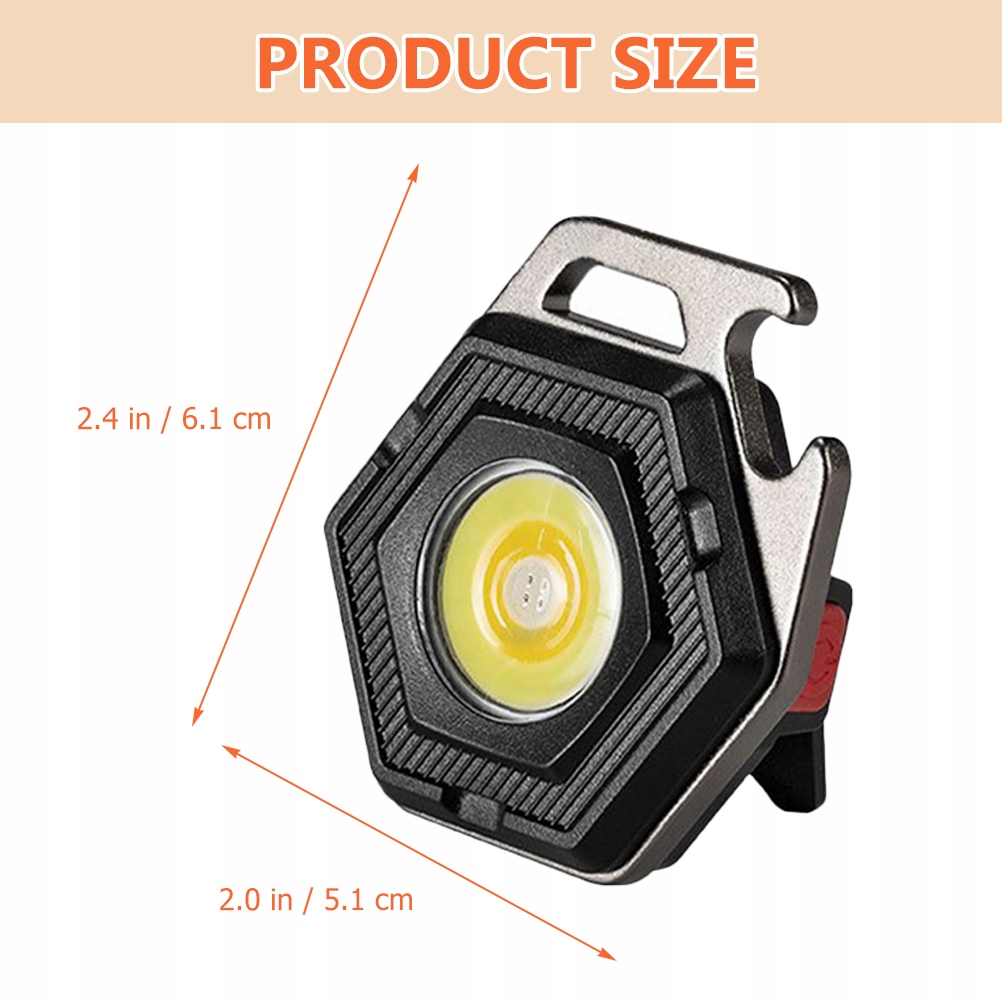 WODOODPORNY OTWIERACZ DO BUTELEK Z LAMPĄ Marka bez marki