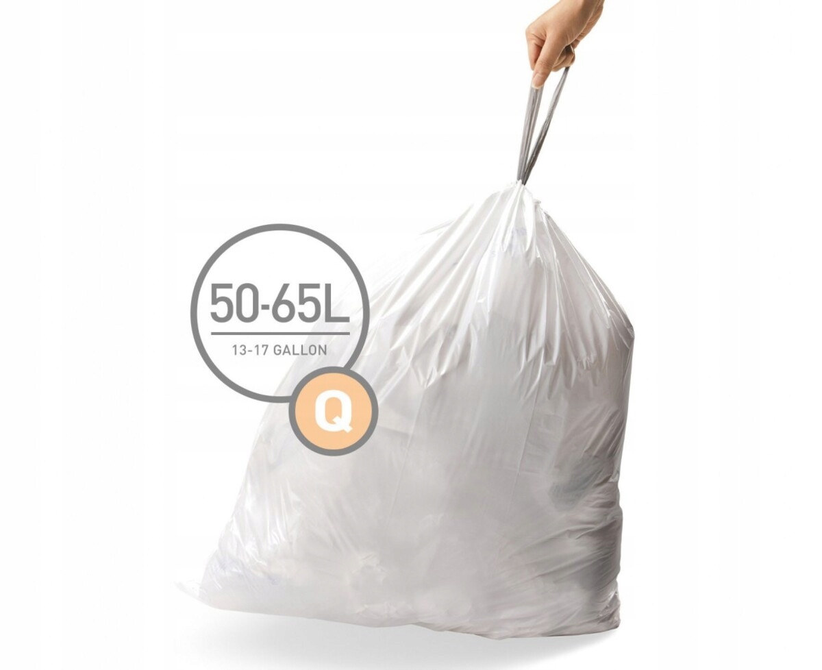 Sáčky do odpadkového koše 50-65 l Simplehuman zatahovací 20 ks SHCW0176