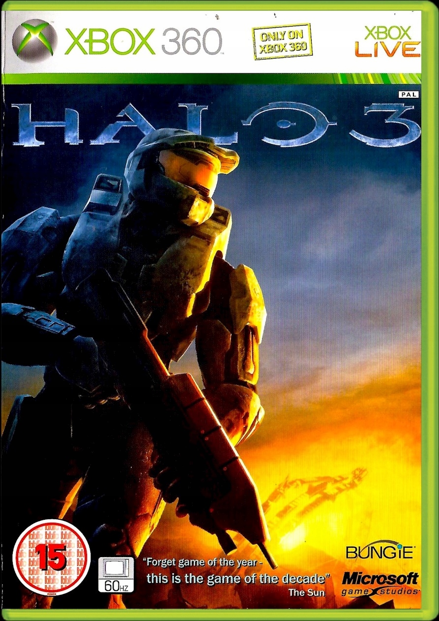 HALO 3 XBOX 360 Tematyka gry akcji