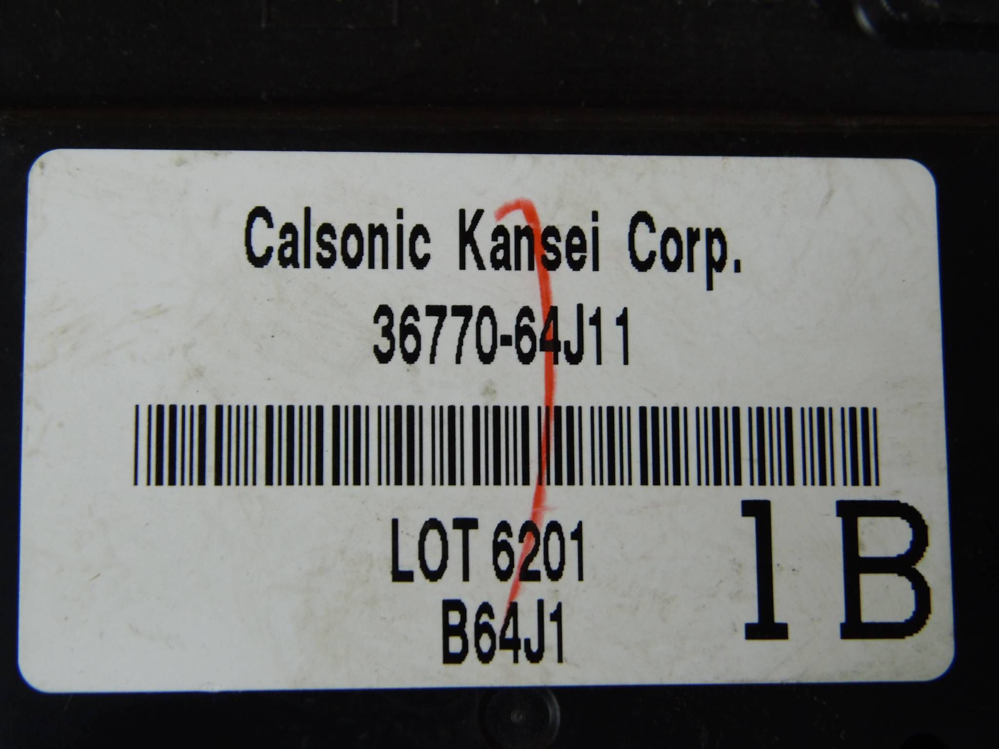 Suzuki Grand Vitara II module computer control unit komfortu 36770-64J11