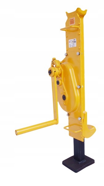 Podnosnik kolejowy korbowy zebatkowy PK10 10000 kg Lifting Capacity 10000 kg