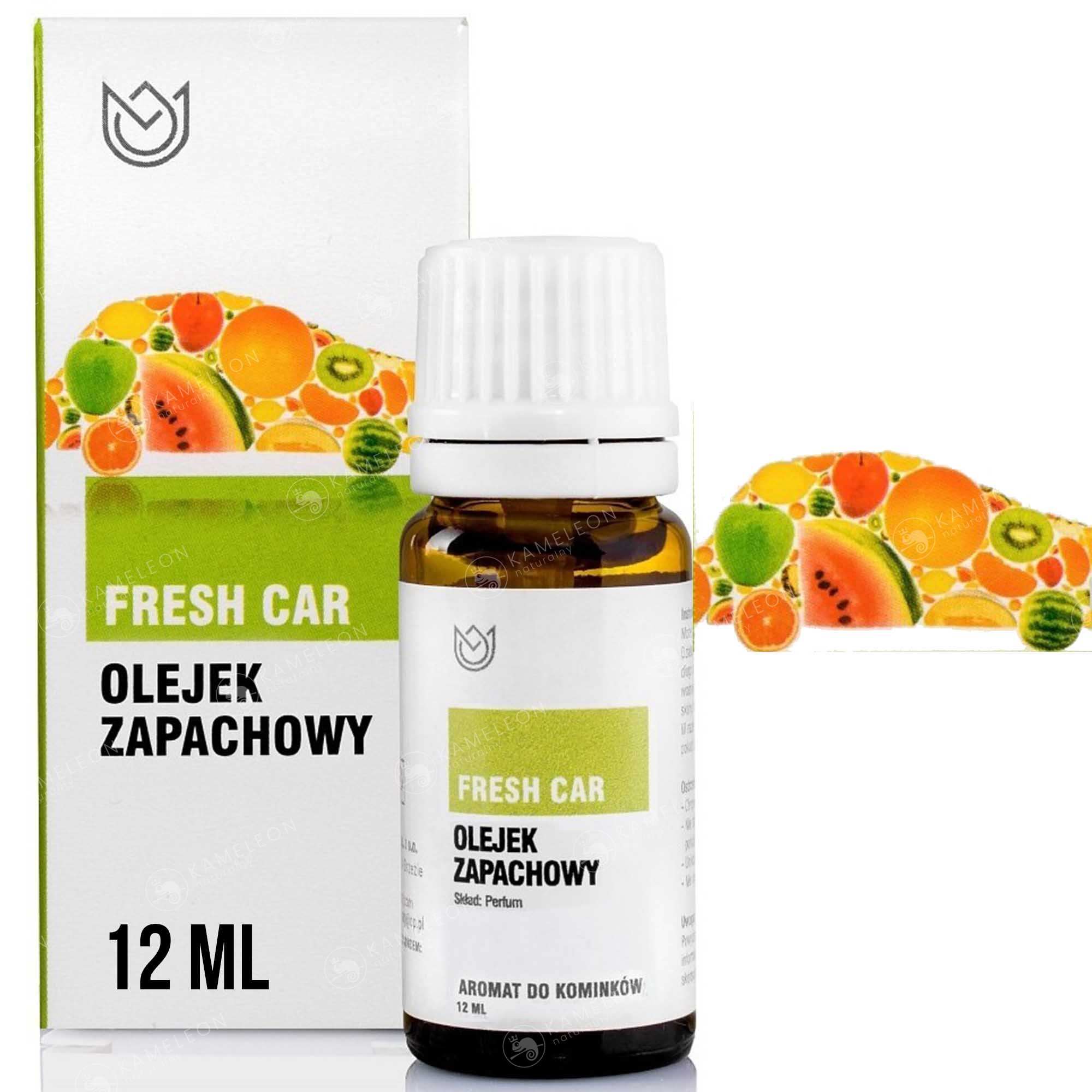 

Olejek Zapachowy eteryczny Fresh Car cytrusowy12ml