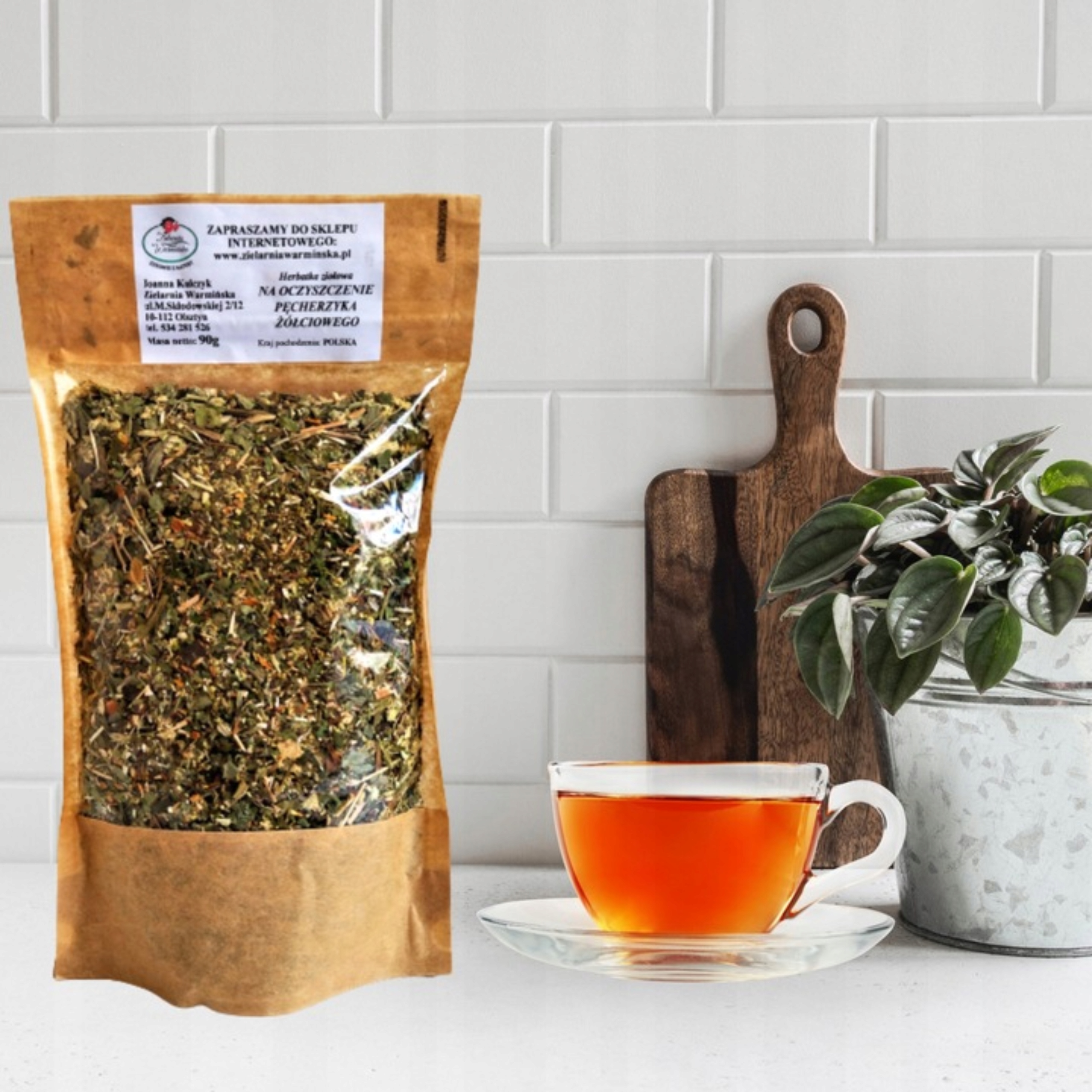 ZIOŁA NA OCZYSZCZANIE PĘCHERZYKA ŻÓŁCIOWEGO Marka Zielarnia Warmińska