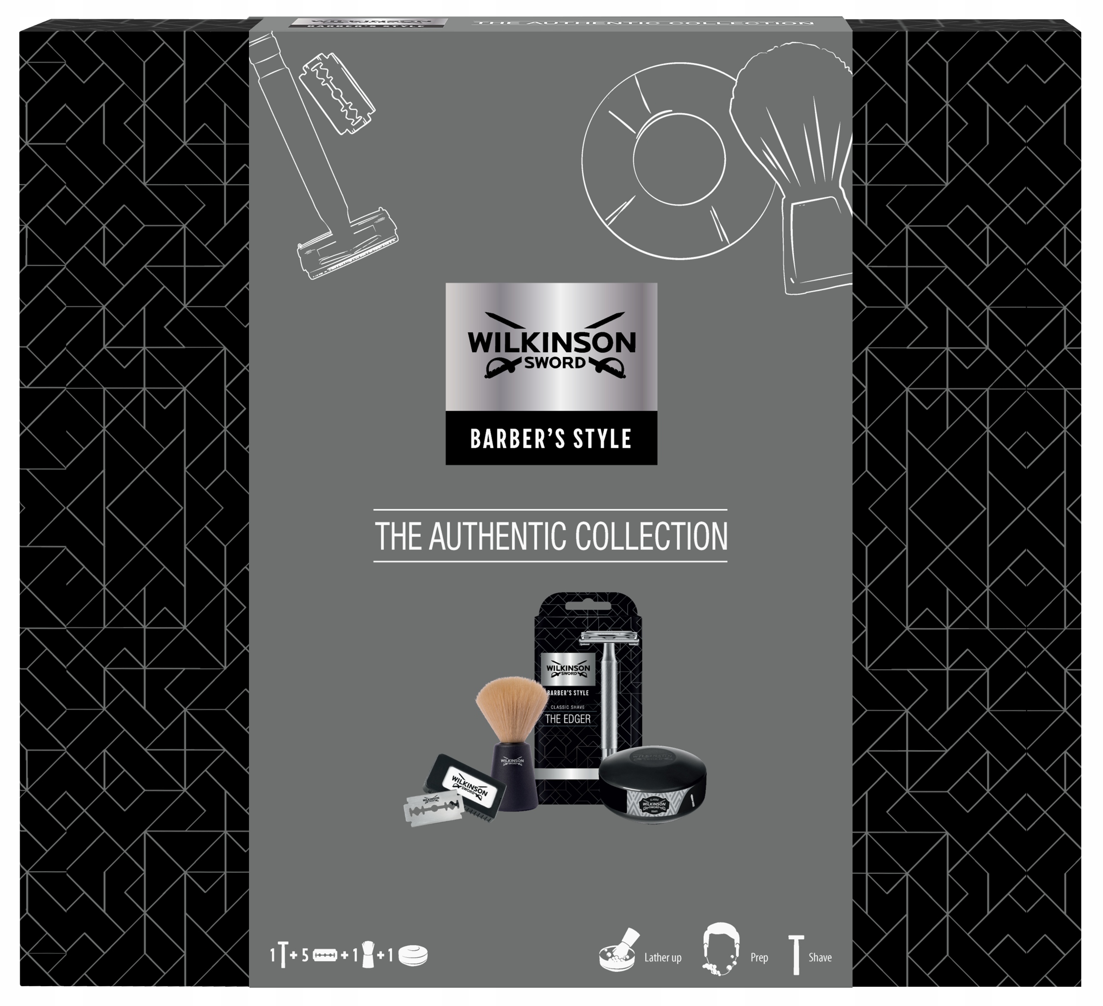 

Wilkinson Sword Barber's Style zestaw z maszynką