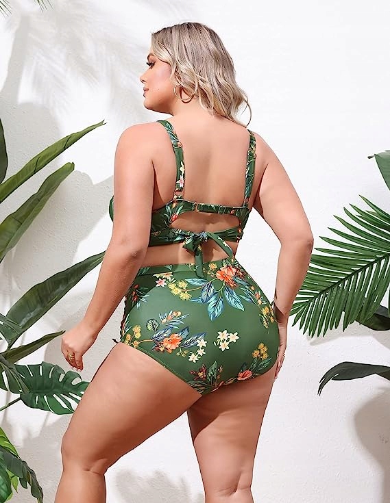 STRÓJ KOSTIUM KĄPIELOWY PLUS SIZE 3XL/4XL 48/50 Model STRÓJ SPORTOWY KĄPIELOWY