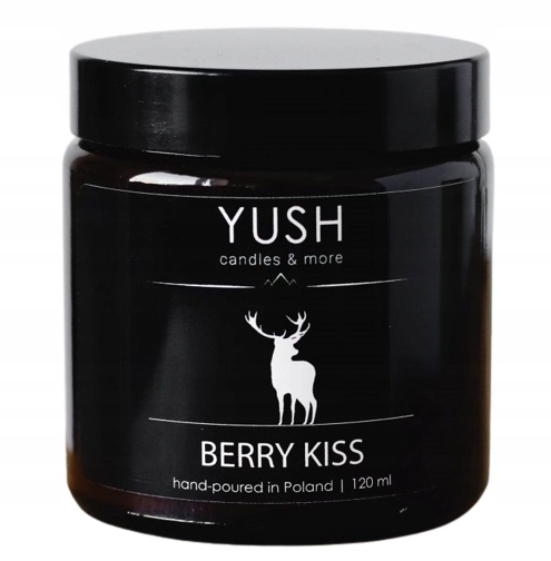 

Yush Berry Kiss Świeca Sojowa 120ML Owocowa Słodka