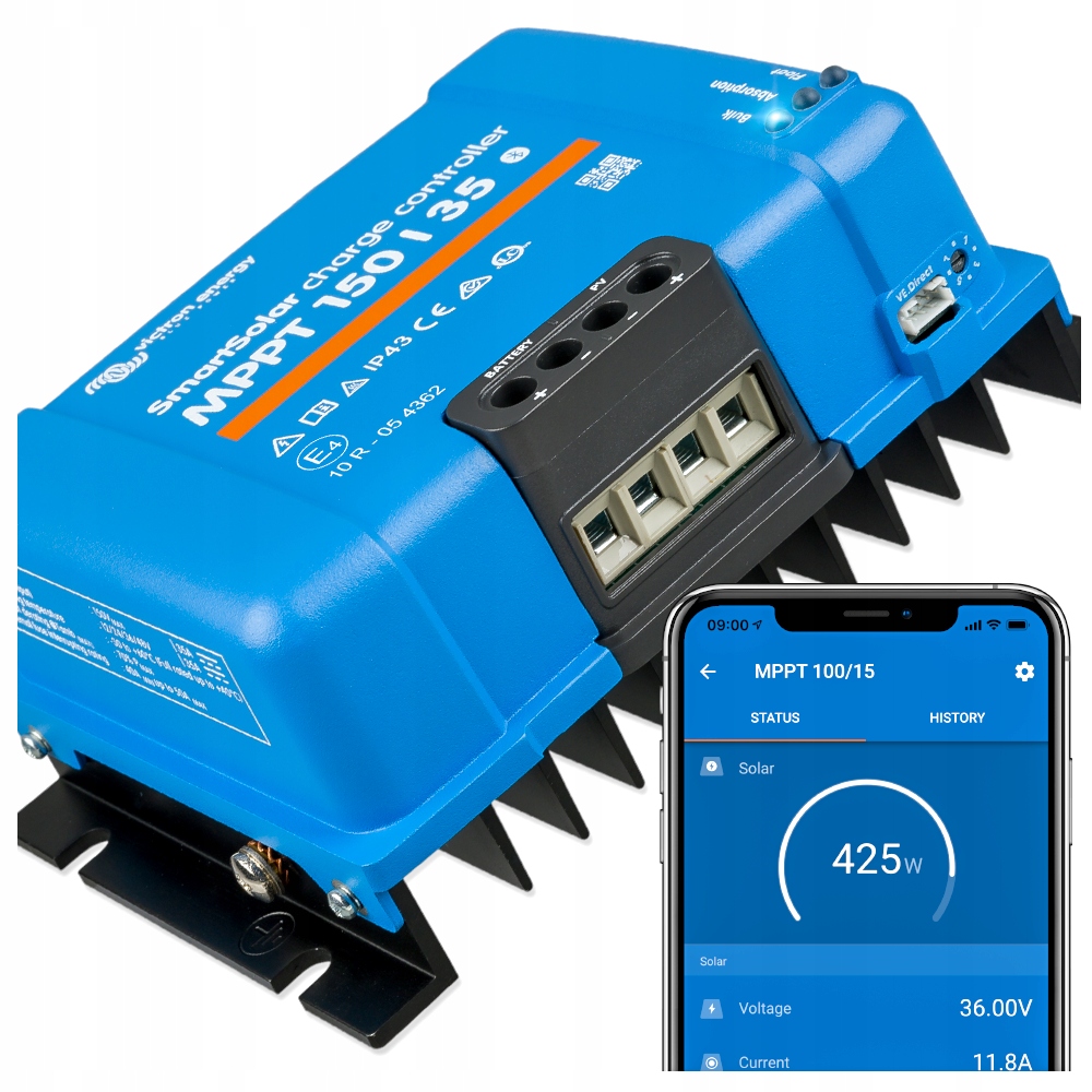Victron Energy Regulator Solarny Ładowania SmartSolar Mppt 150/35 150V 35A