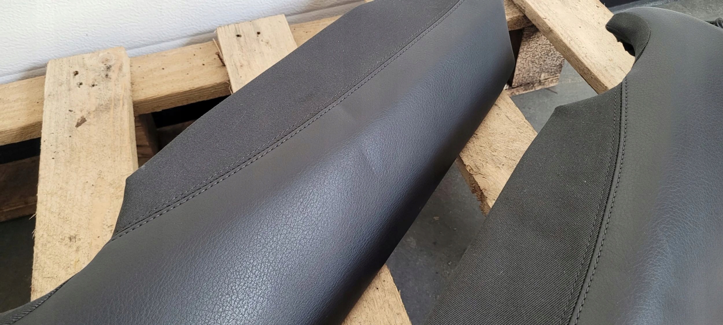 A7 4G side KANAPY rear part left right leather 2X A6 C7 4G