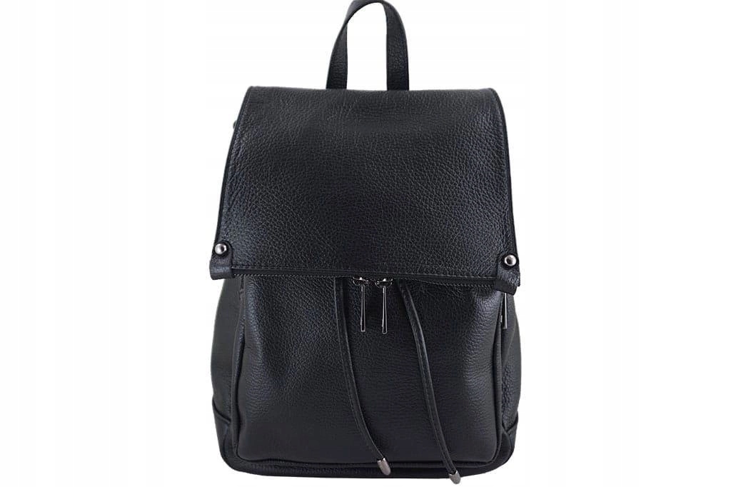 Batoh dámský kožený Barberini's Černý
