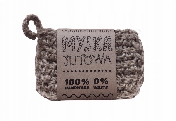 

Myjka szmatka Jutowa biodegradowalna zmywak Eko