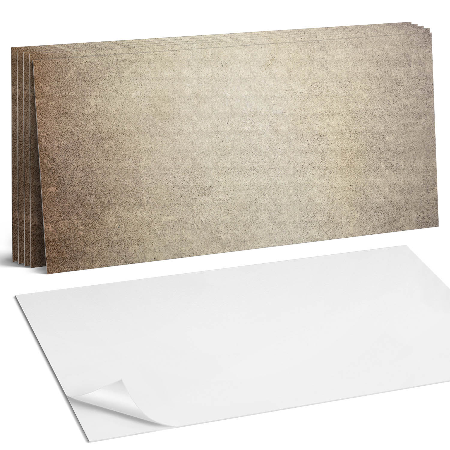 Sada vinylových dlaždíc z Pvc Motív zničenej plochy 6 x 60 x 30 cm