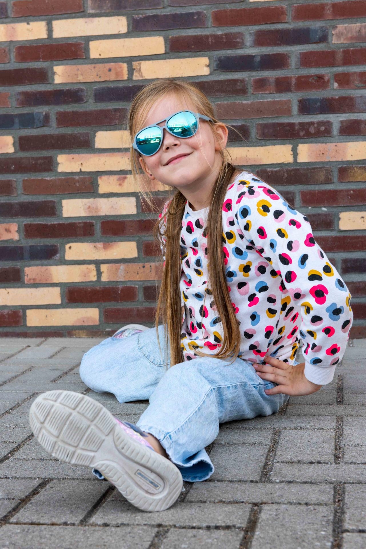 OKULARY PRZECIWSŁONECZNE JAMAICA AIR BLUE 3-7 DOOKY Kolor niebieski