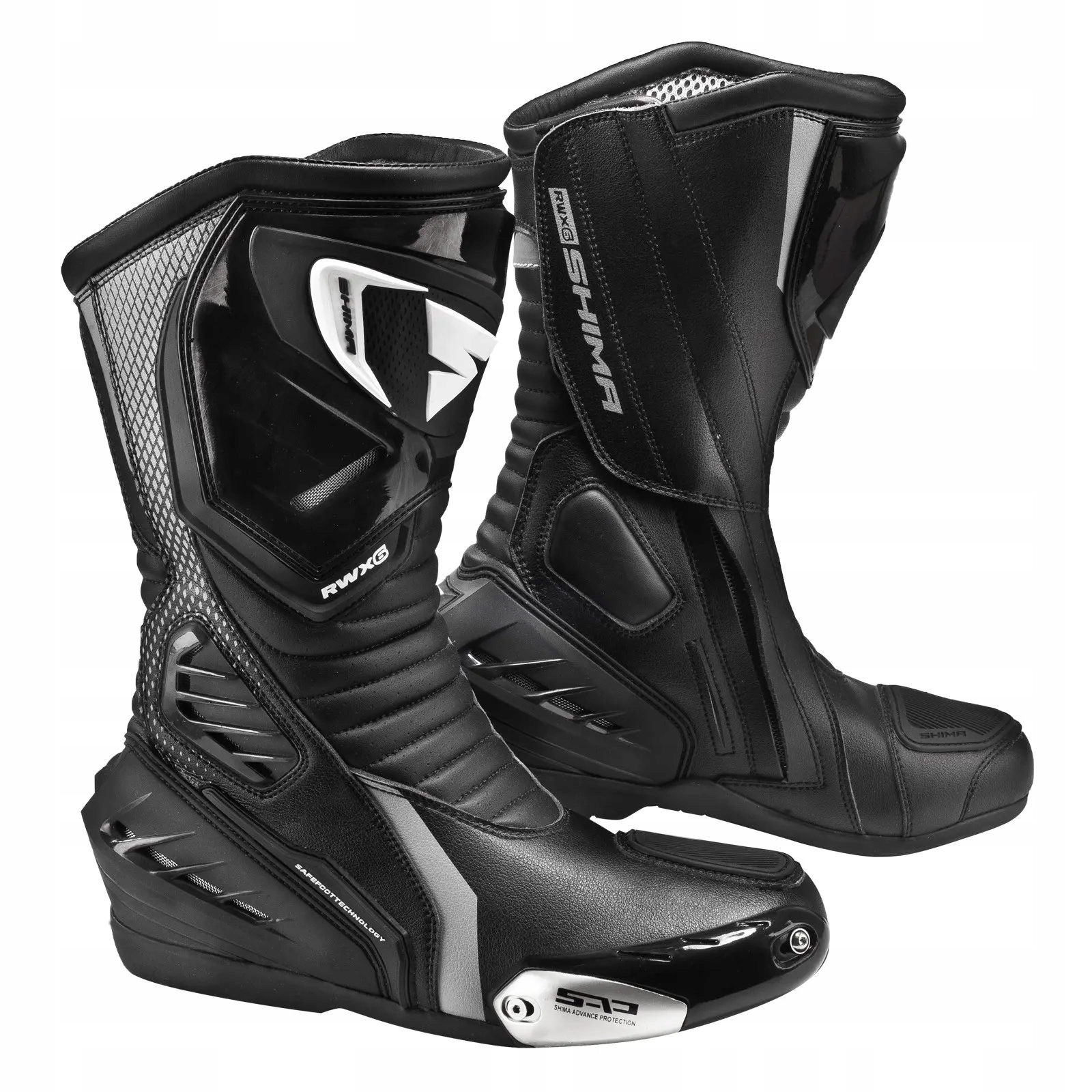 Motocyklové topánky Shima RWX-6 Black veľ. 37