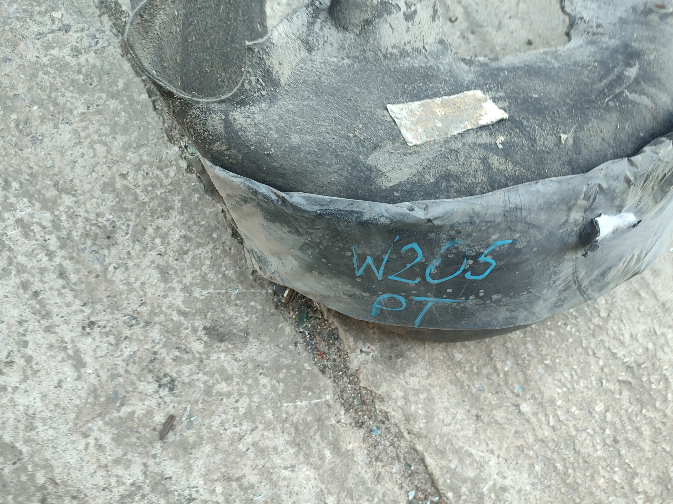 mudguard right rear. right rear part Mercedes W204 KOMBI