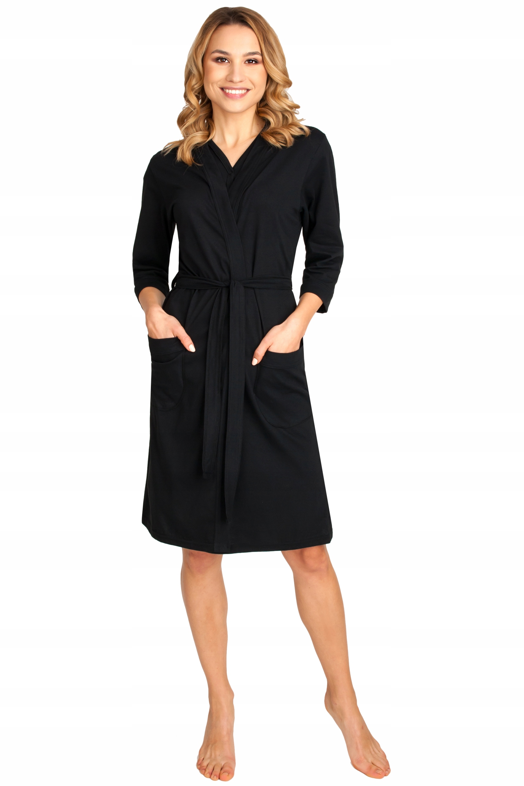 KOSZULA DO KARMIENIA NAPY ŚRODEK SZLAFROK KOMPLET Rękaw krótki rękaw