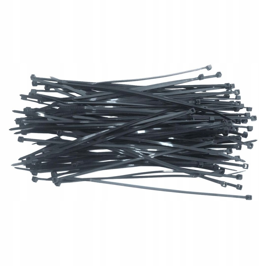 

Opaski zaciskowe 100 x 2,5mm, 100sztuk Czarne