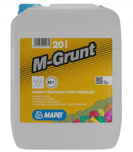 Grunt głęboko penetrujący Mapei M-grunt M Grunt 20L