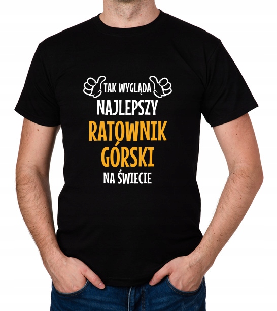 

koszulka Najlepszy Ratownik Górski prezent
