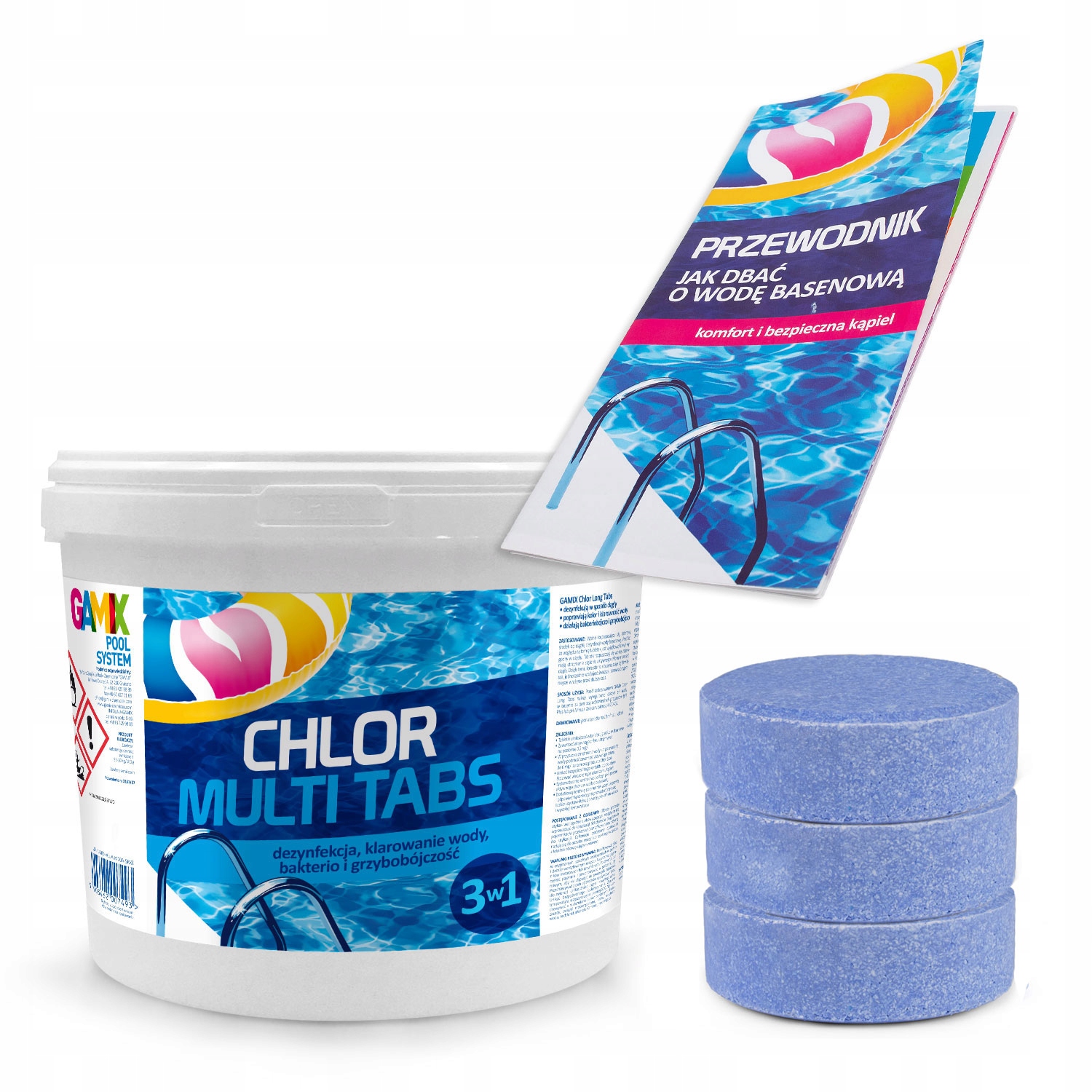 

Chlor Multi Tabletki Do Basenu Chemia Basenowa 3W1