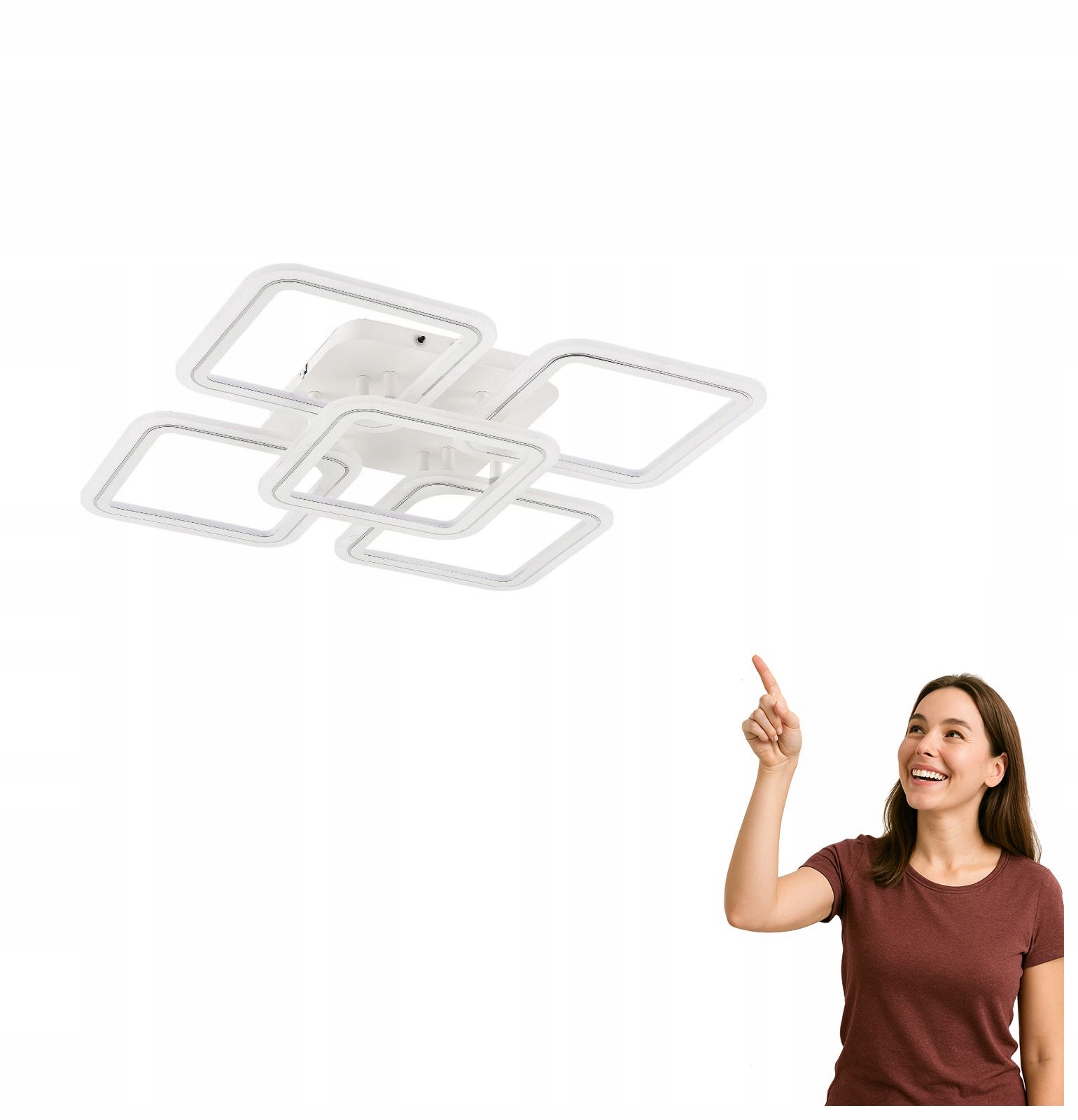 Led stropná lampa 55W Stellar MS232150R-WH Zuma Line