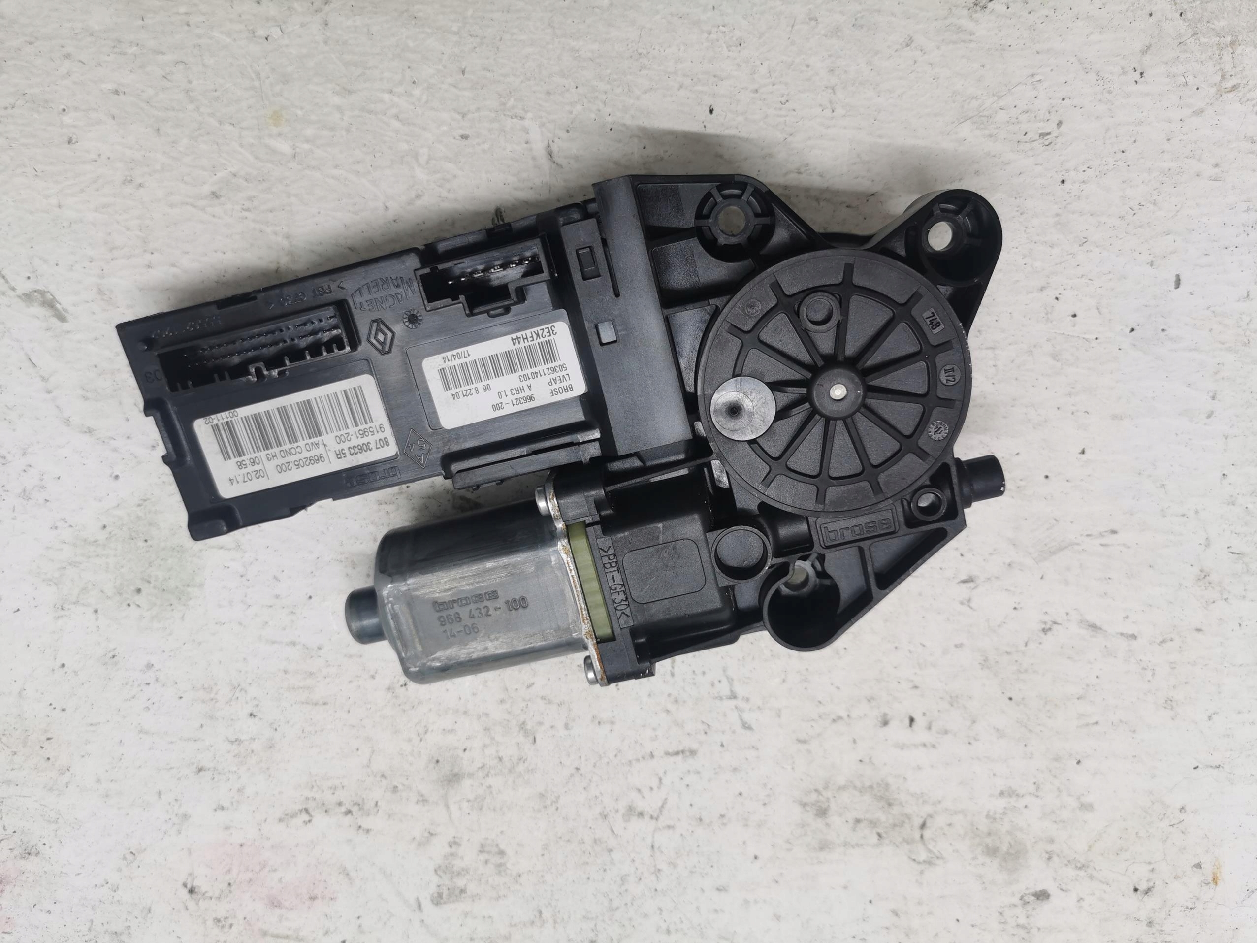 mini motor windows right front RENAULT SCENIC III EU
