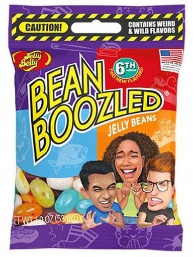 4x Jelly Belly Bean Boozled 6 Edice Fazole, nové příchutě 54 g
