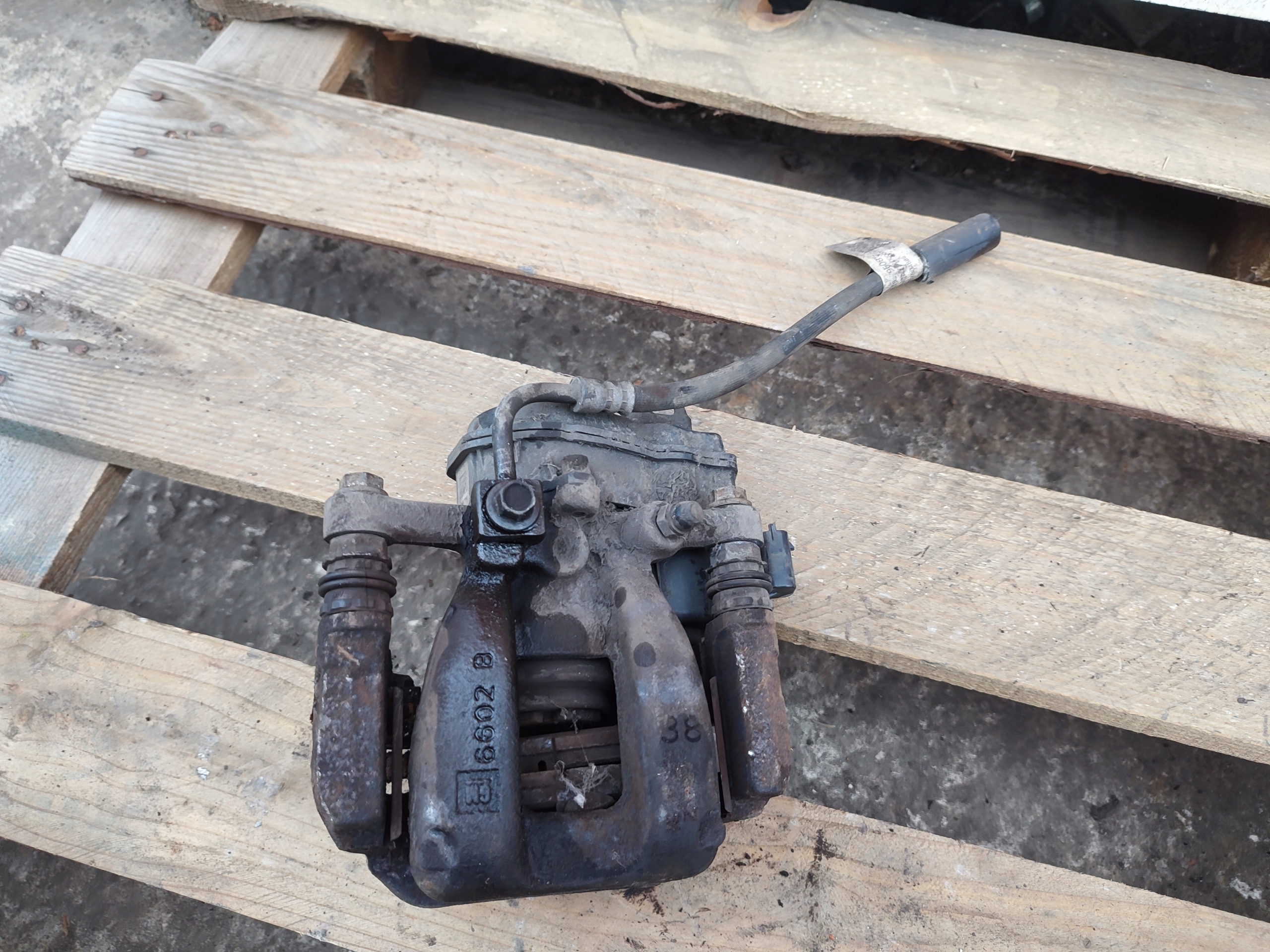 caliper brake rear rear part left electrical OPEL INSIGNIA B