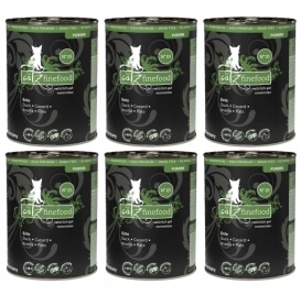 Catz Finefood Monoprotein Karma Dla Kota Kaczka Puszka 6x400g