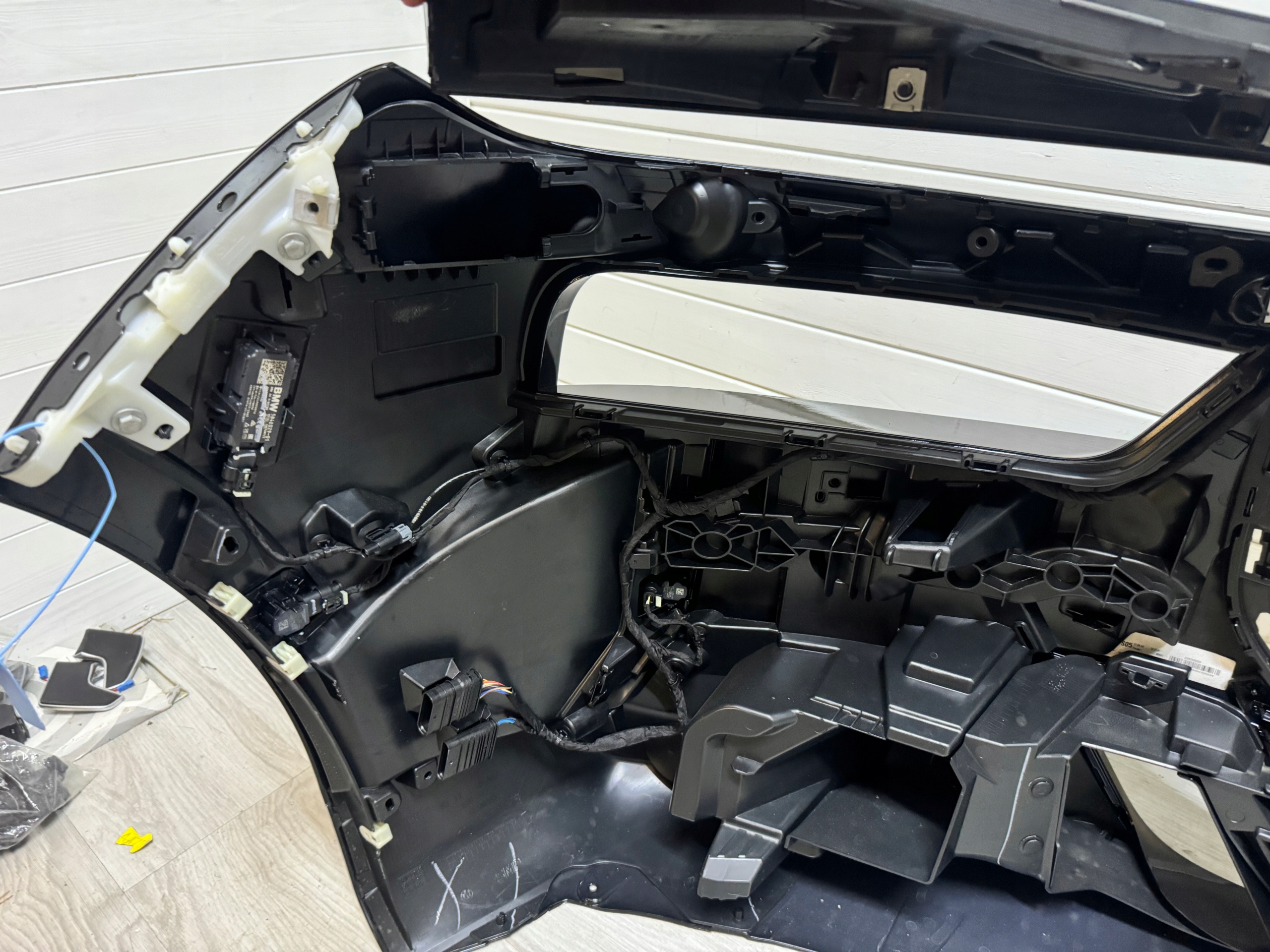 BMW 7 G70 bumper M PAKIET front front complete CHROM
