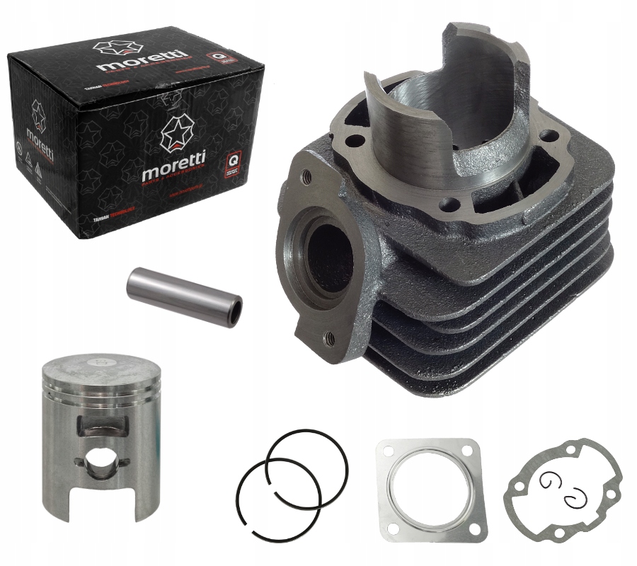 

Cylinder Moretti do skutera 2T 60cc Honda Dio