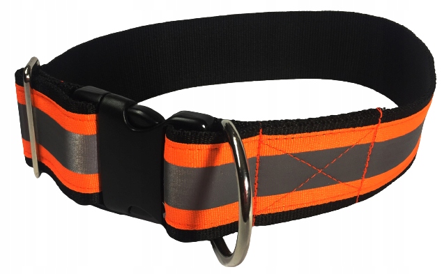 

Mocna Obroża Odblaskowa Dla Psa ROZM.40-60 CM/50MM