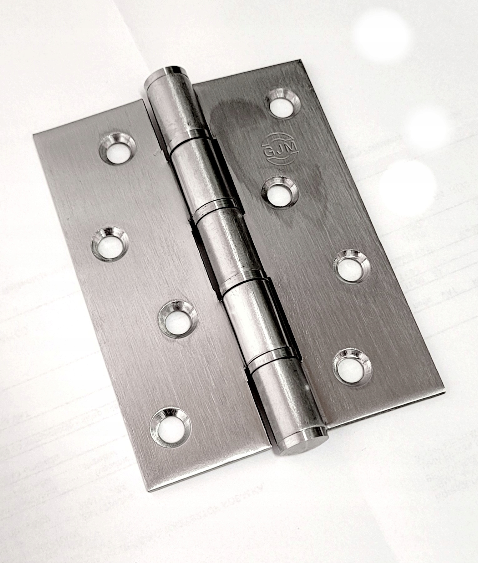 ZAWIAS DRZWIOWY NIERDZEWNY 100x75 INOX