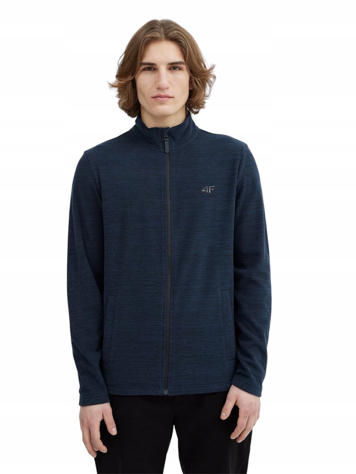 Mikina fleecová s rozepínacím se stojáčkem TFLEM052