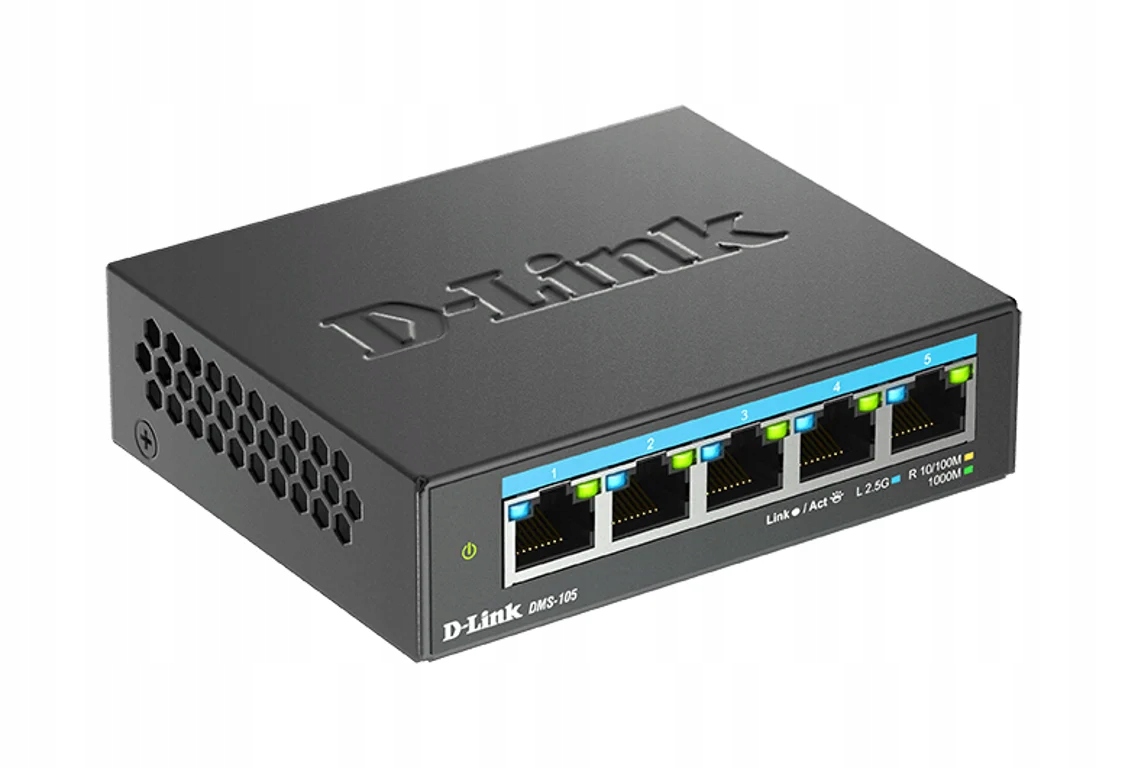 D-LINK 5-Port Multi-Gigabit Unmanaged Switch — 4